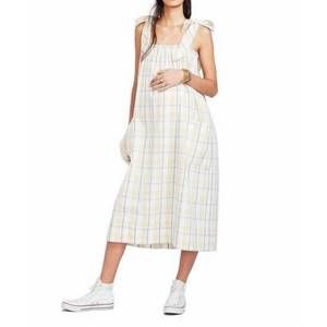 NEW HATCH maternity the alexia dress in sunflower
